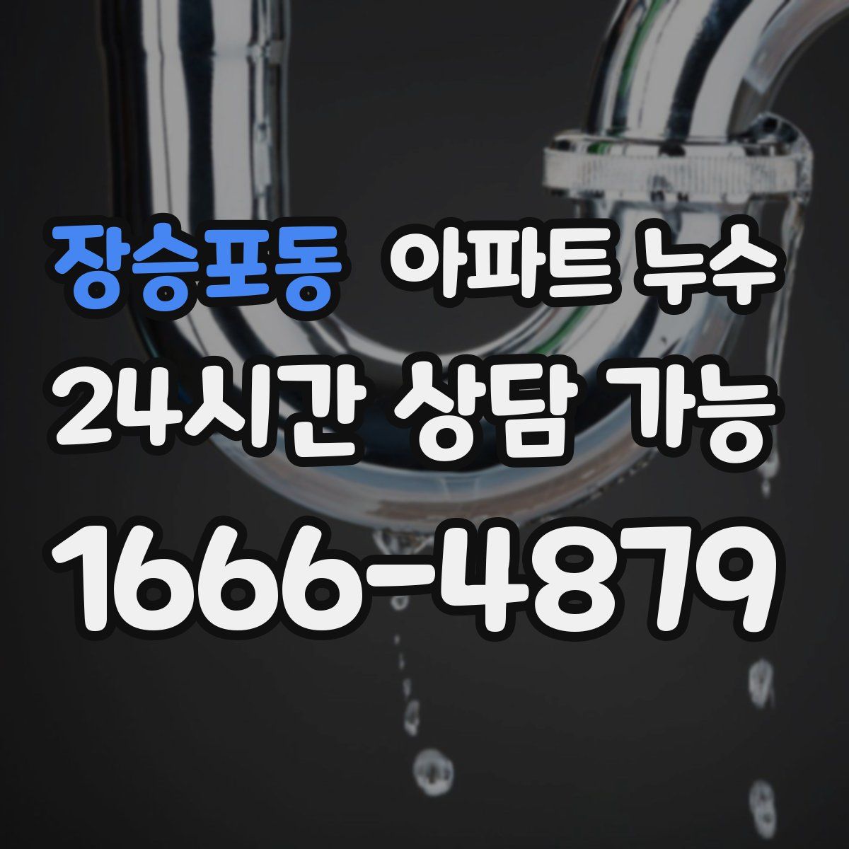 장승포동 아파트 누수탐지