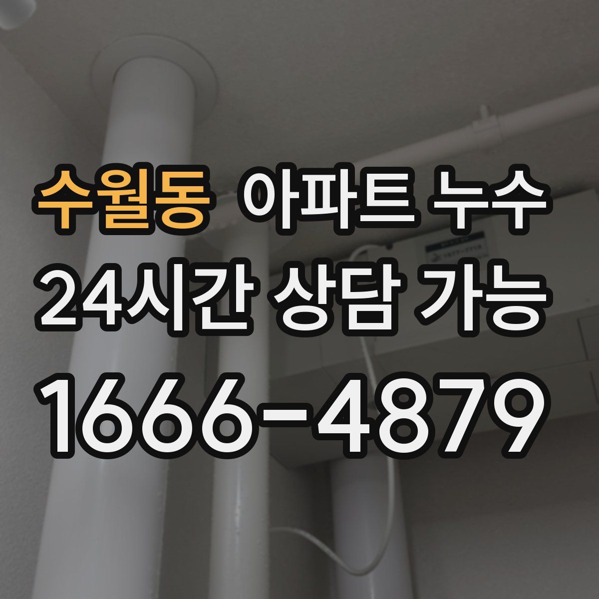 수월동 아파트 누수탐지