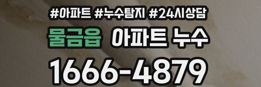 물금읍 누수탐지