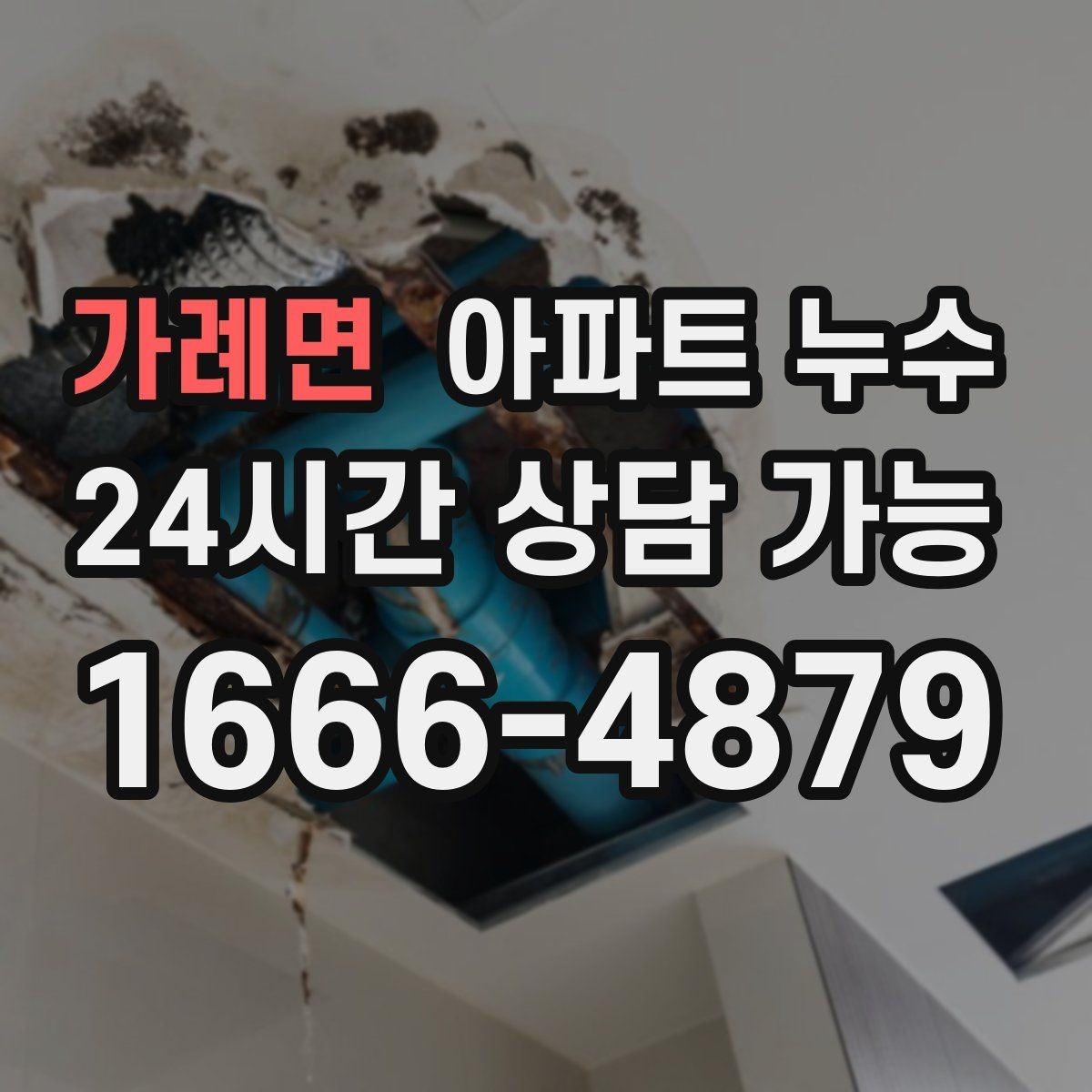 가례면 아파트 누수 창가 벽이 반복적으로 젖는다면