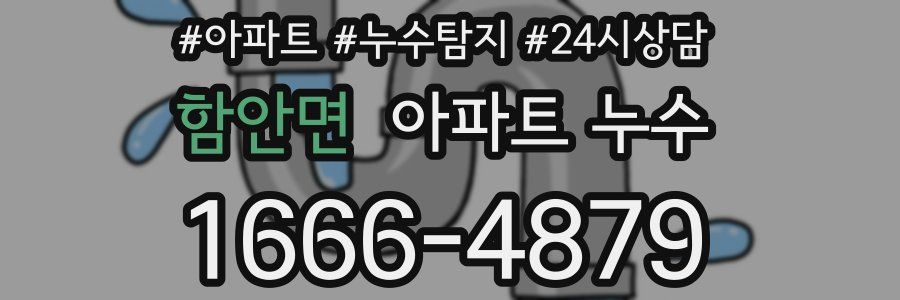 함안면 누수탐지