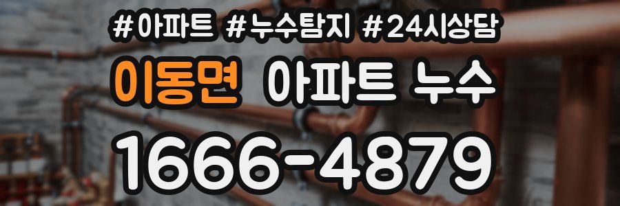 이동면 누수탐지