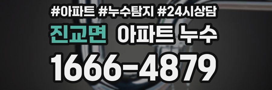 진교면 누수탐지