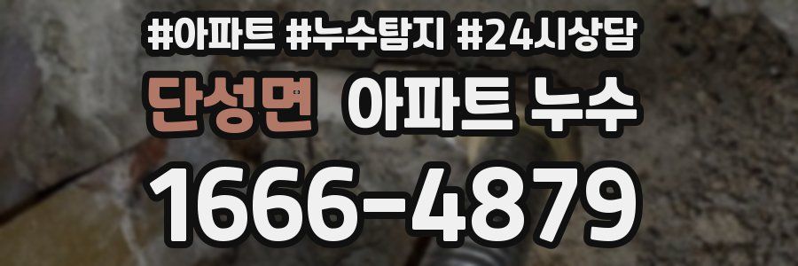 단성면 누수탐지