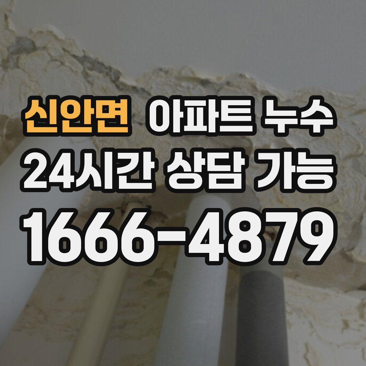 신안면 아파트 누수탐지