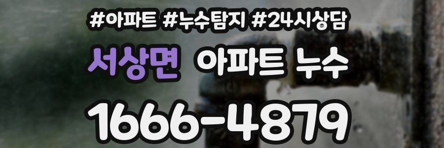 서상면 누수탐지