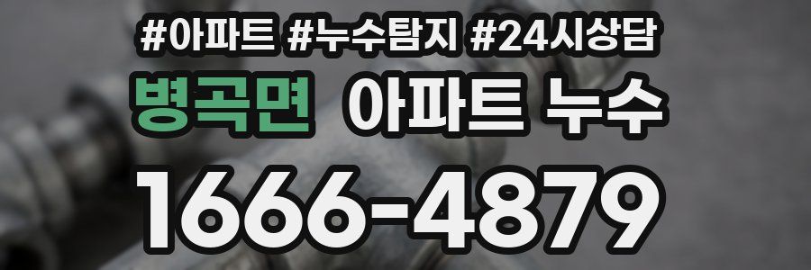 병곡면 누수탐지