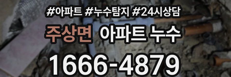 주상면 누수탐지