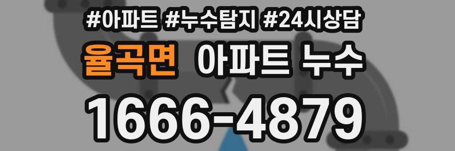 율곡면 누수탐지