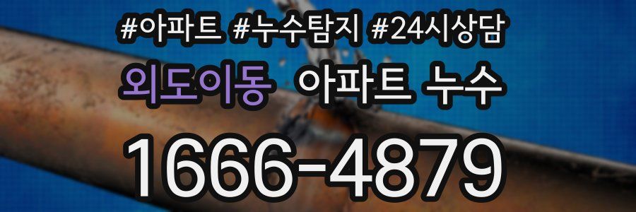 외도이동 누수탐지