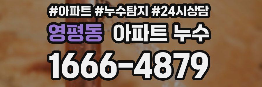 영평동 누수탐지