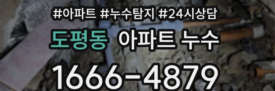 도평동 누수탐지