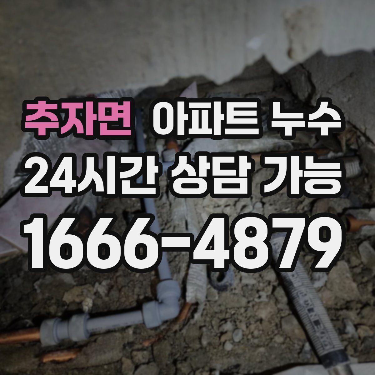 추자면 아파트 누수탐지