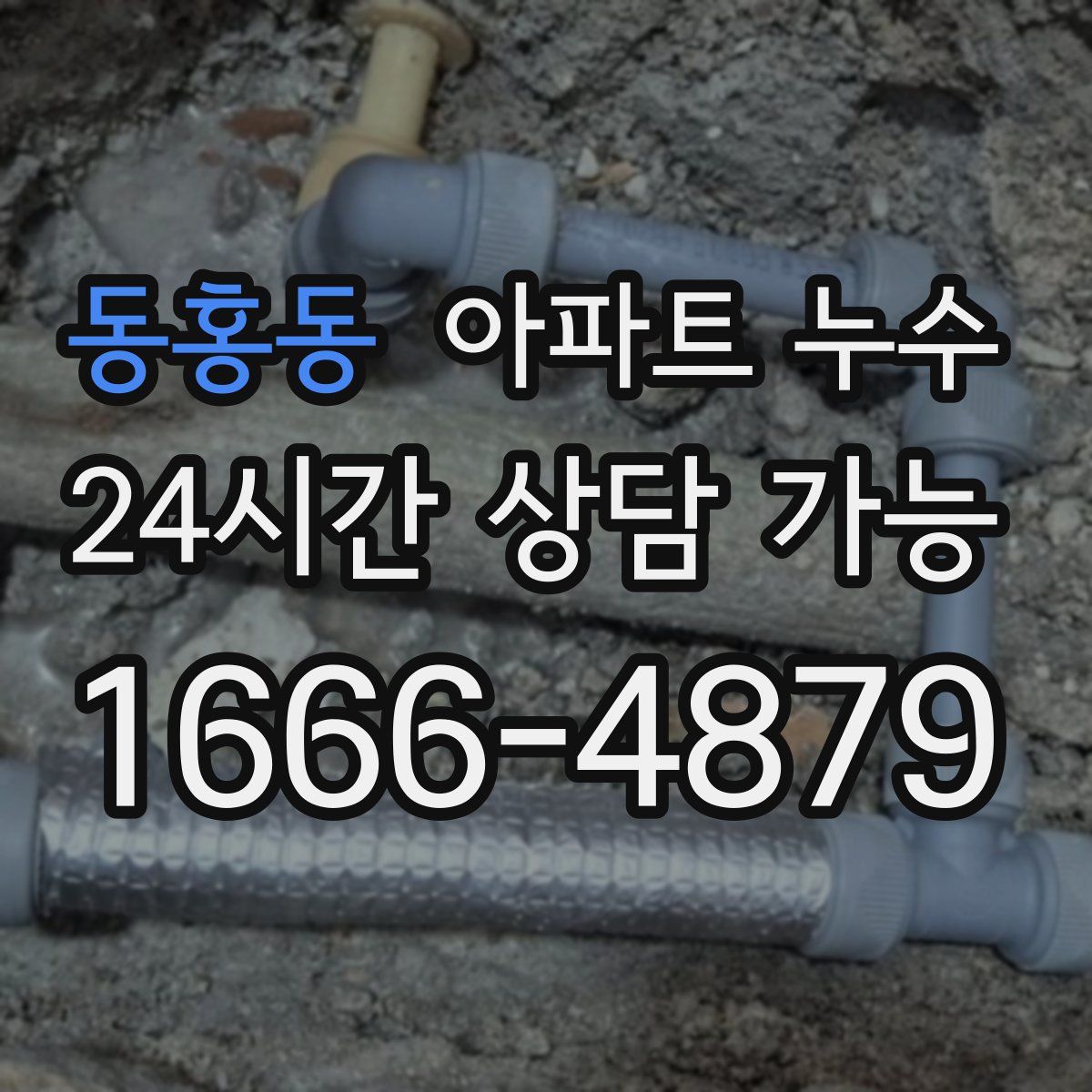 동홍동 아파트 누수탐지