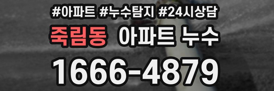 죽림동 누수탐지