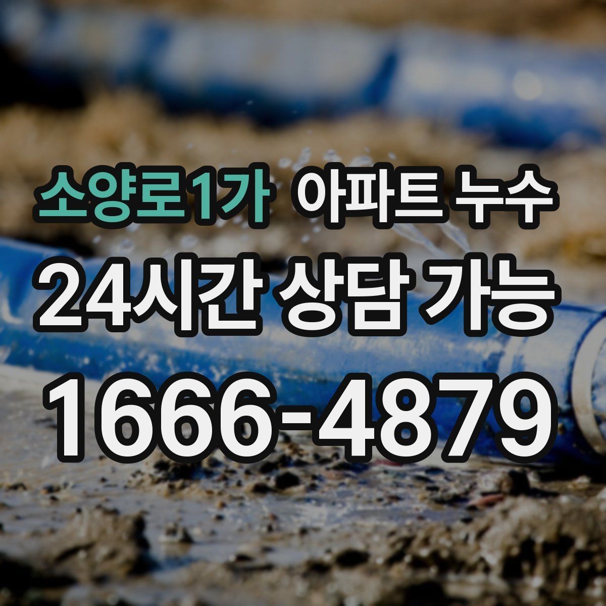 소양로1가 아파트 누수 바닥이 미끄럽게 젖는다면