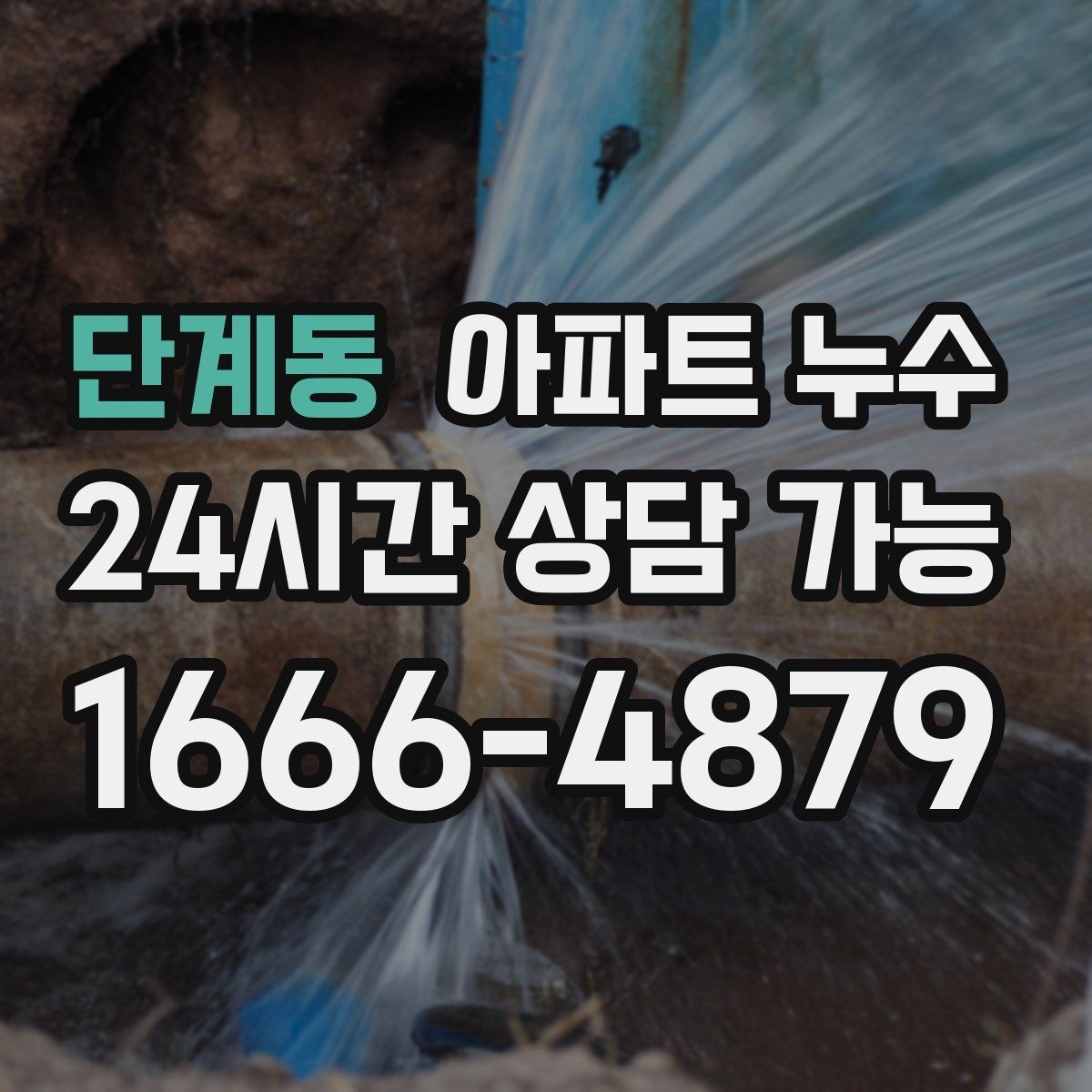 단계동 아파트 누수 콘센트 주변 젖음이 의심될 때