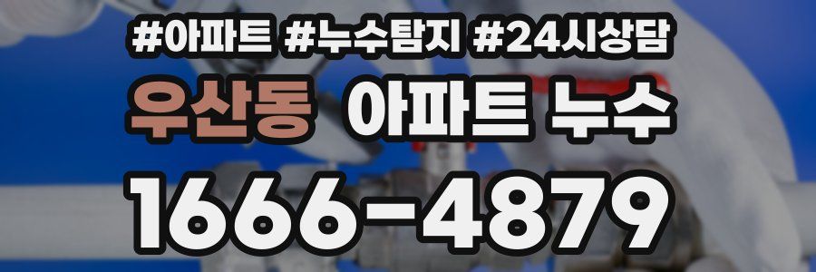 우산동 누수탐지