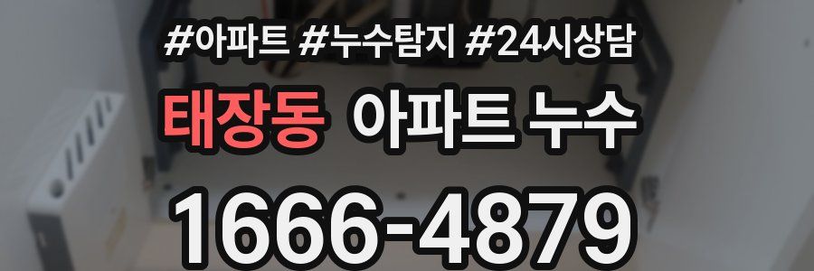 태장동 누수탐지