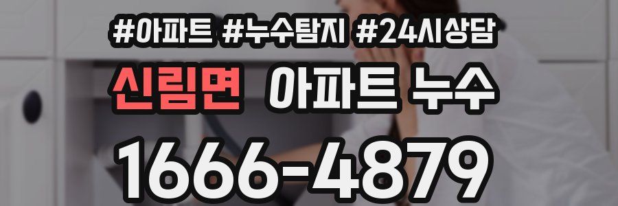 신림면 누수탐지