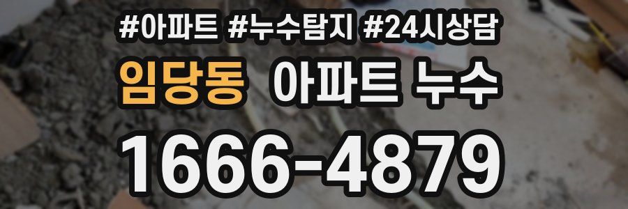 임당동 누수탐지