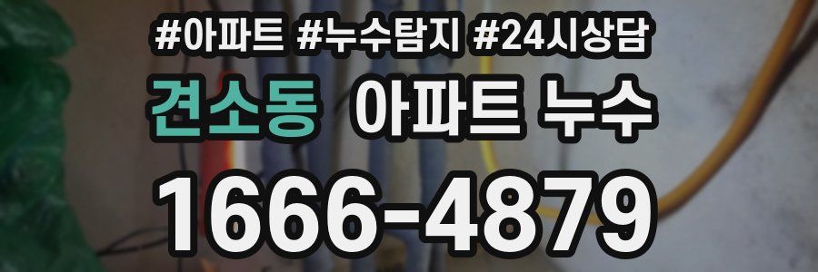 견소동 누수탐지