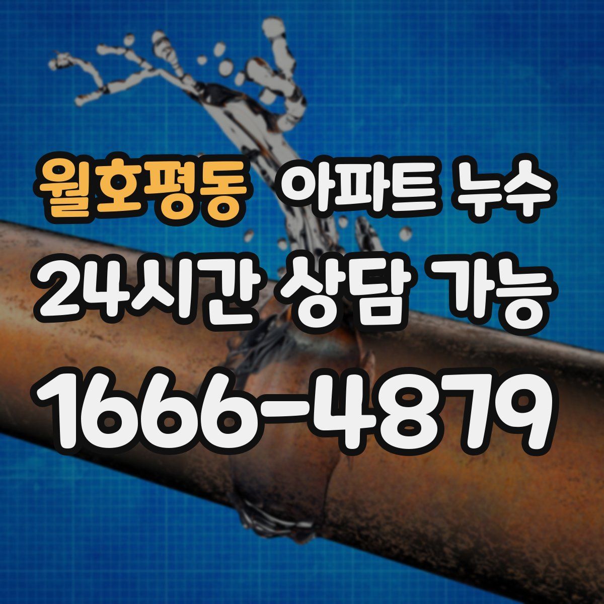 월호평동 아파트 누수탐지