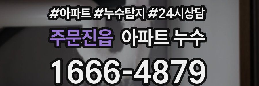 주문진읍 누수탐지