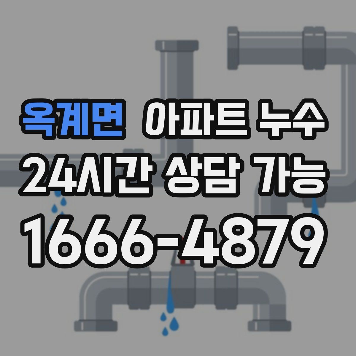 옥계면 아파트 누수 장판 아래 냄새가 올라올 때