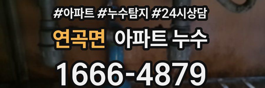 연곡면 누수탐지