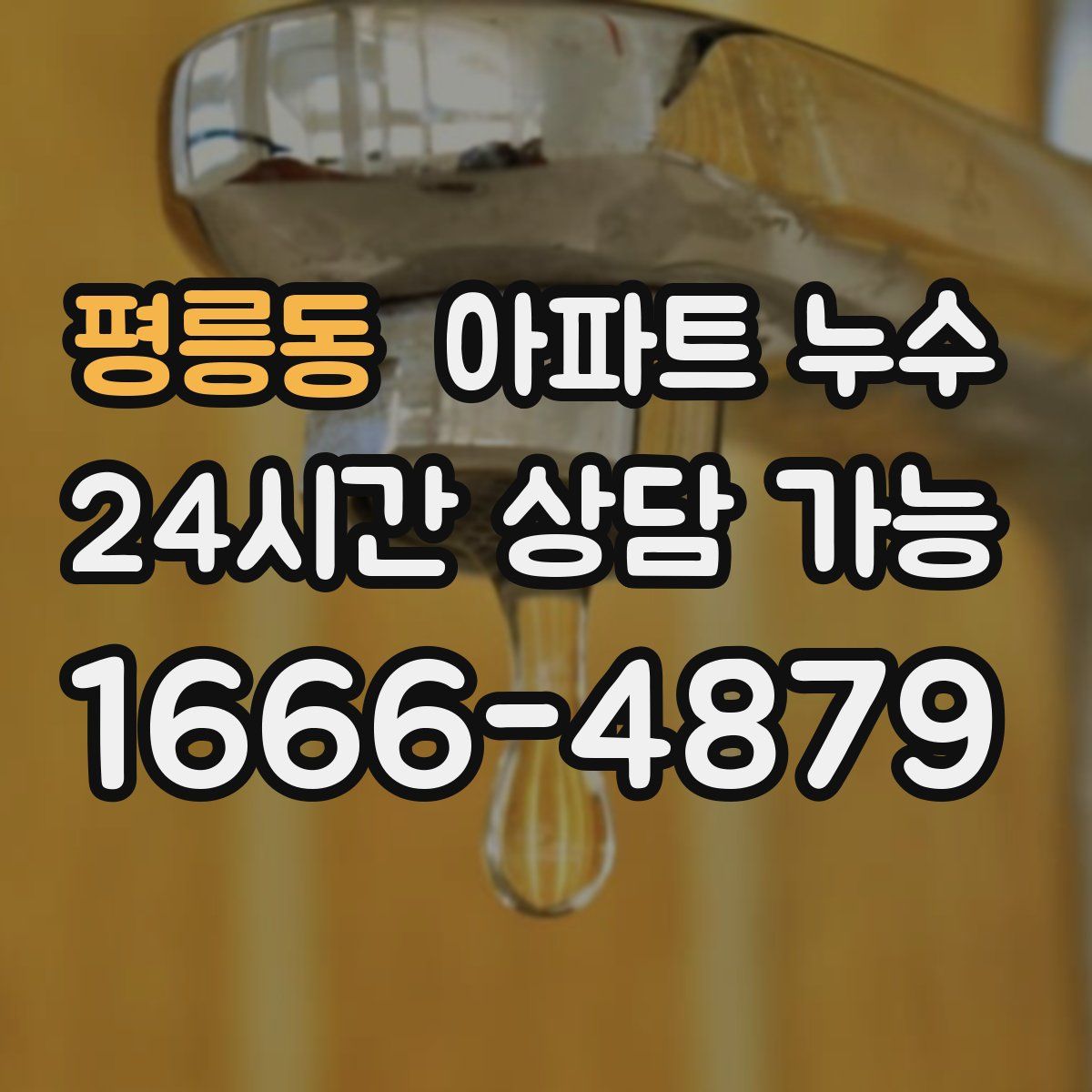 평릉동 아파트 누수탐지