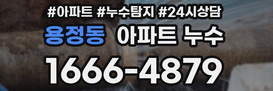 용정동 누수탐지