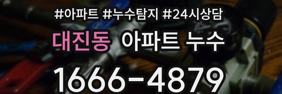 대진동 누수탐지