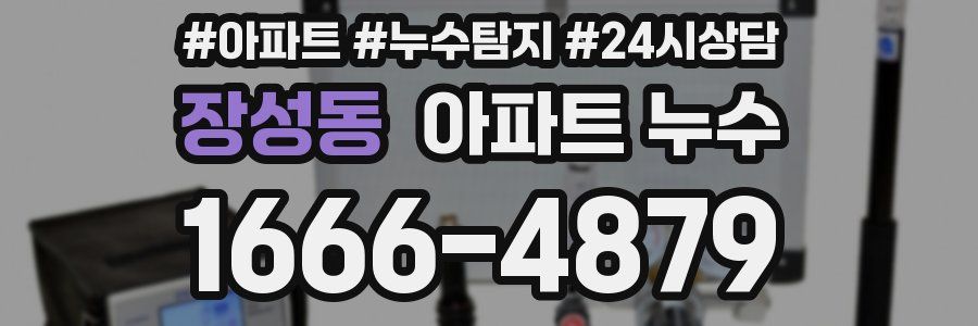 장성동 누수탐지