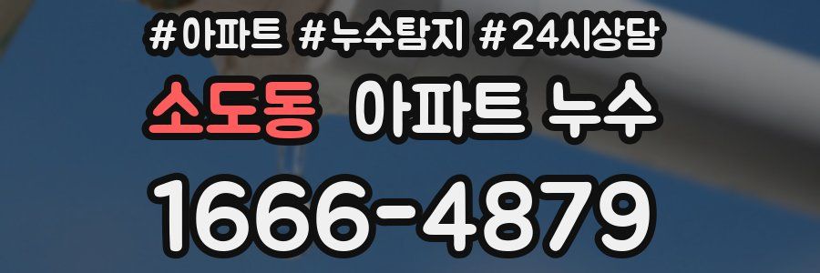 소도동 누수탐지