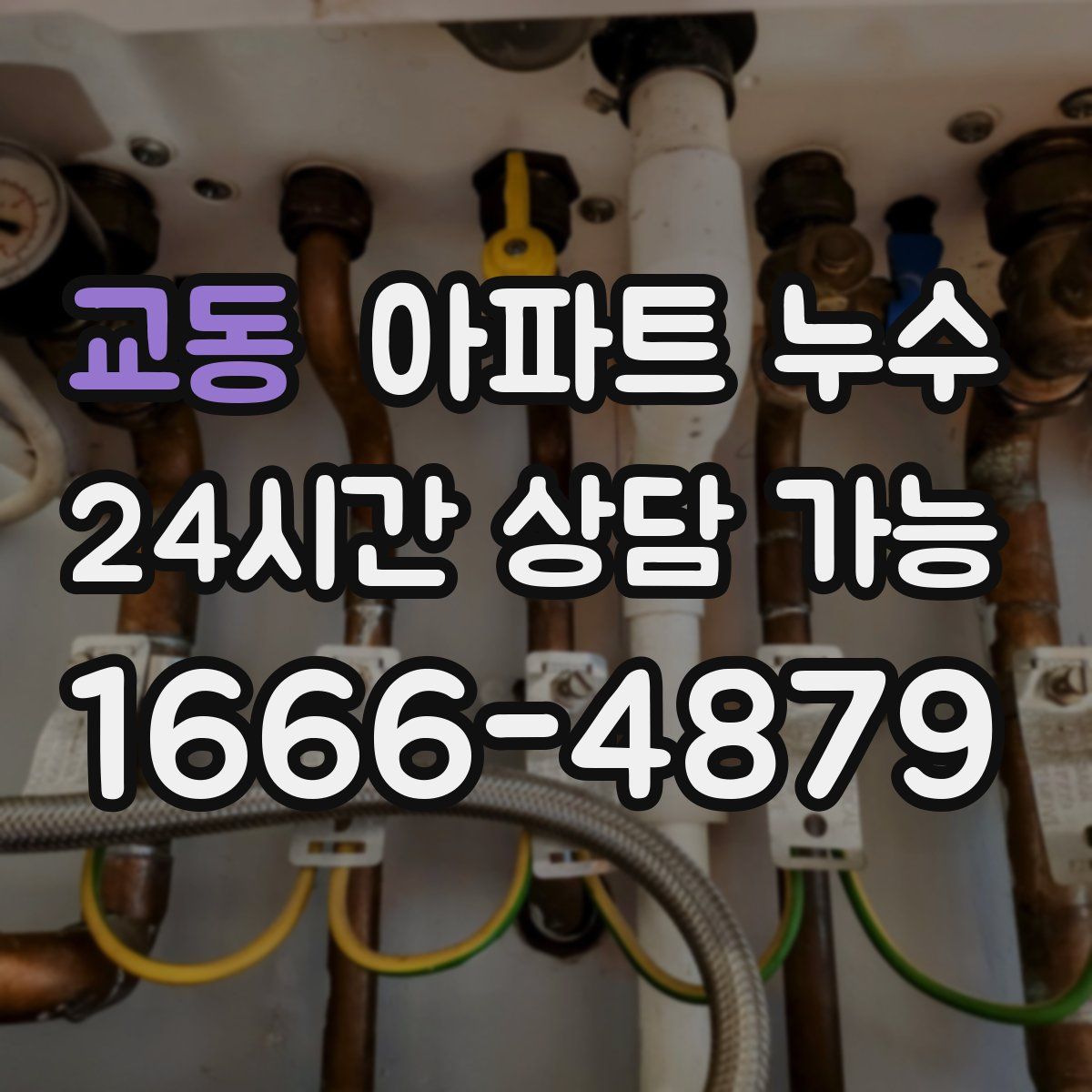 교동 아파트 누수탐지