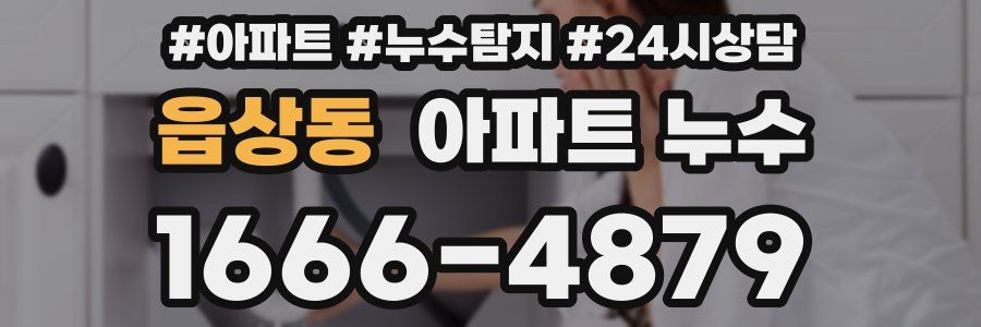 읍상동 누수탐지