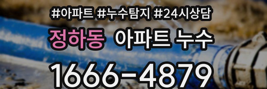 정하동 누수탐지