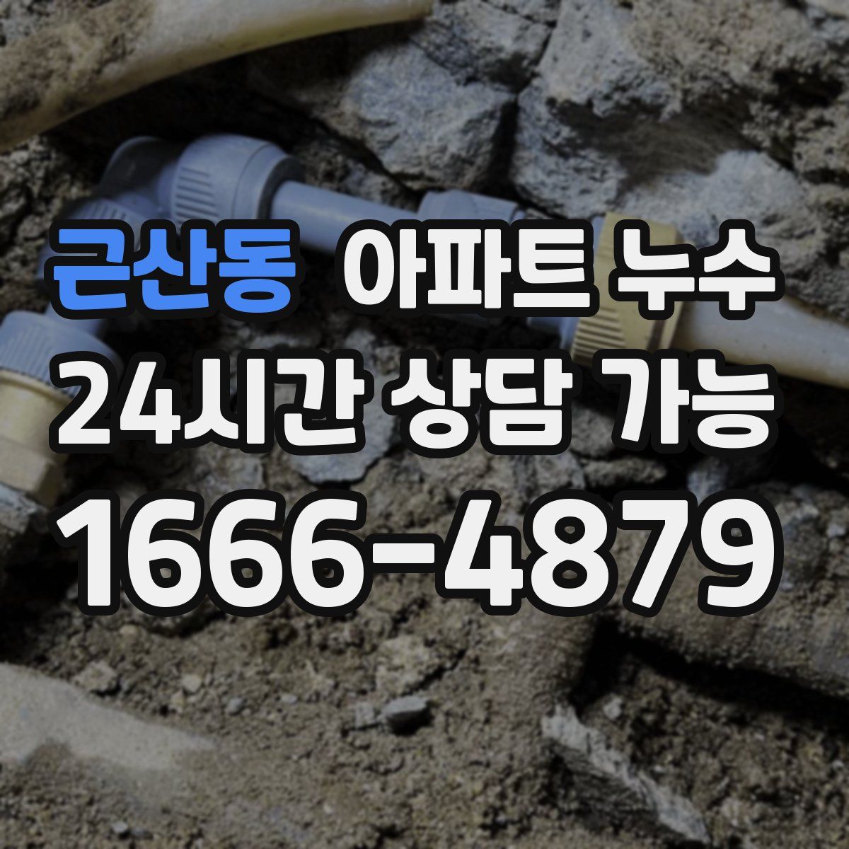 근산동 아파트 누수탐지