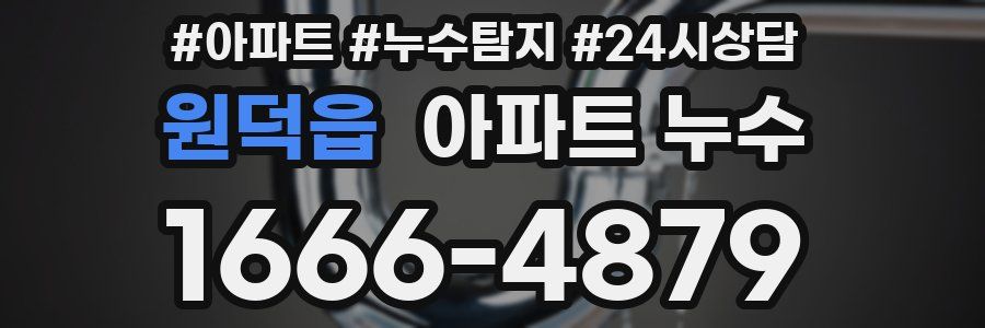 원덕읍 누수탐지