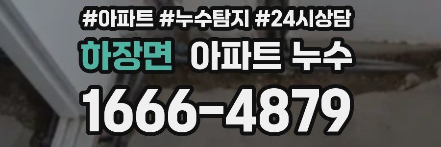 하장면 누수탐지