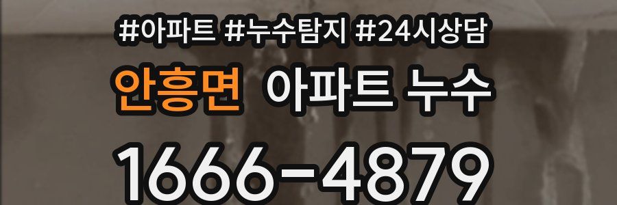 안흥면 누수탐지