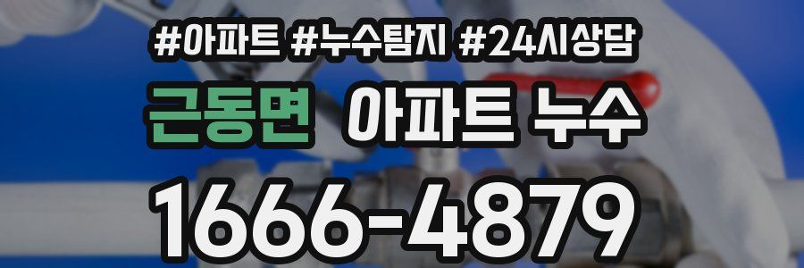 근동면 누수탐지