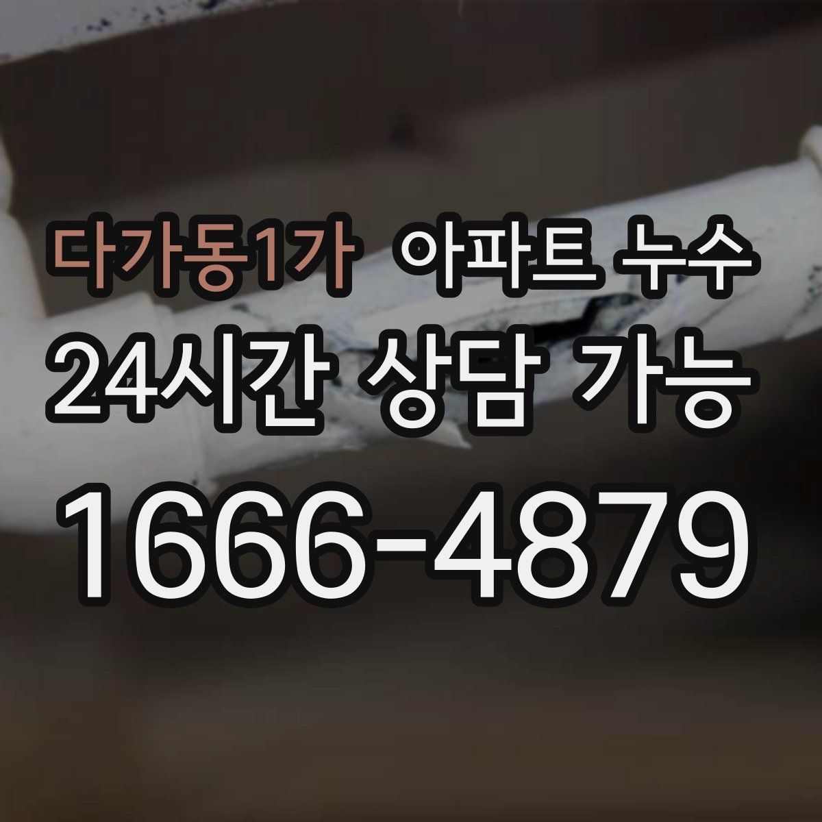 다가동1가 아파트 누수탐지