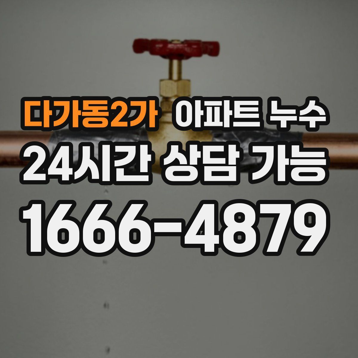 다가동2가 아파트 누수탐지