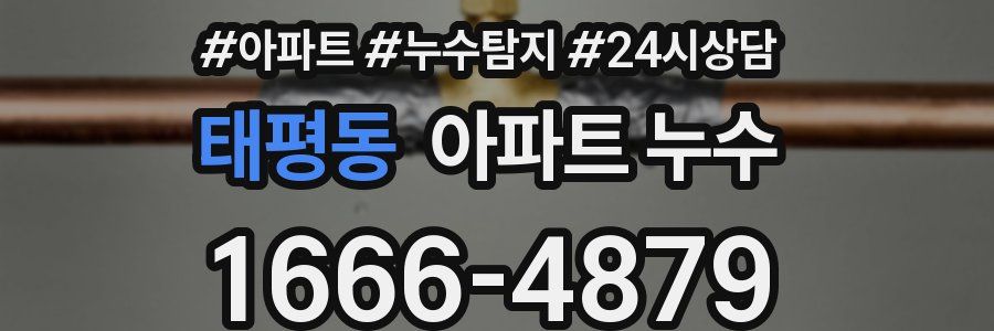 태평동 누수탐지