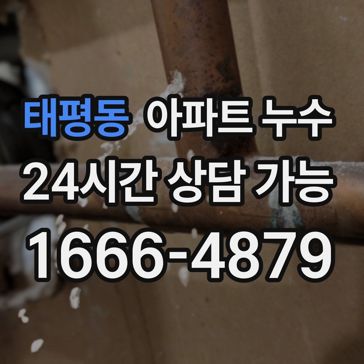 태평동 아파트 누수탐지