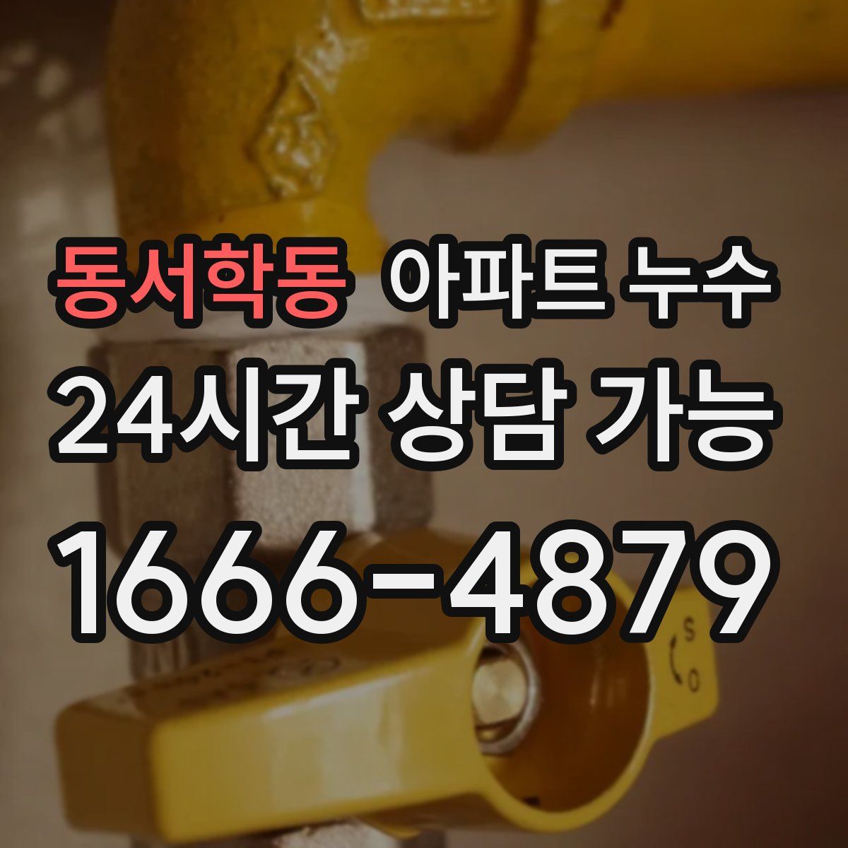 동서학동 아파트 누수탐지