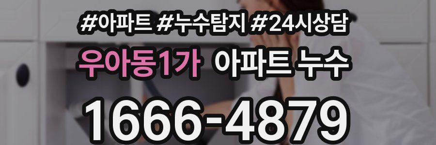 우아동1가 누수탐지