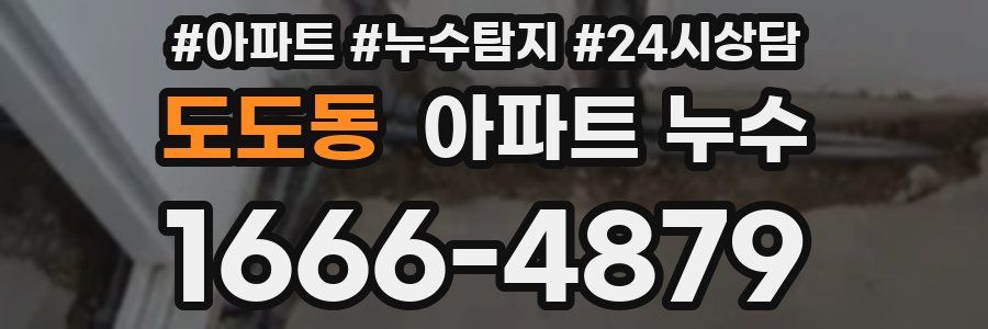 도도동 누수탐지